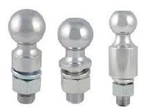 HITCH BALL, 1-7/8" X 3/4" X 2-1/8", CHROME HITCH BALL, 1-7/8" X 3/4" X 2-1/8", CHROME