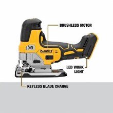 Additional picture of Jig Saw 20V Max XR Cordless Brushless Barrel Grip Dewalt (Bare Tool)