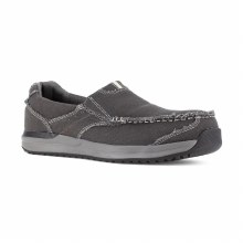 SHOE, CHARCOAL SLIP ON COMP TOE, ROCKPORT