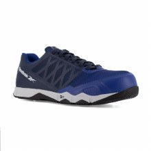 SHOE, BLUE BLACK COMP TOE ATHLETIC OXFORD, REEBOK