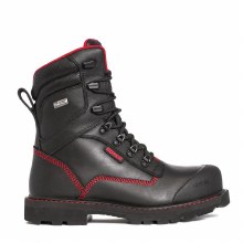 BOOT, 8" REVOLT MEGAGRIP PRO WIDE BLACK CARBON FIBER TOE, ROYER BOOT, 8" REVOLT MEGAGRIP PRO WIDE BLACK CARBON FIBER TOE, ROYER