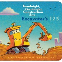 BOOK, EXCAVATOR'S 123 BOARD BOOK, CHRONICLE BOOKS