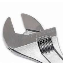 Additional picture of Wrench 18" Adjustable Tapered Handle Chrome Carded