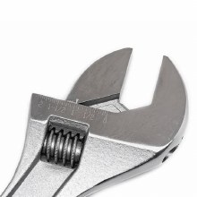 Additional picture of Wrench 18" Adjustable Tapered Handle Chrome Carded