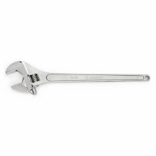 Additional picture of Wrench 24" Adjustable Tapered Handle Chrome Carded