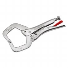 PLIER, C-CLAMP WITH REGULAR TIPS LOCKING, 6"