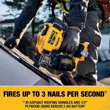 Additional picture of Nailer Roofing Coil Heavy Duty 20V Kit 1 Battery