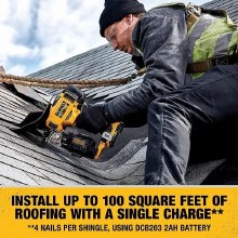 Additional picture of Nailer Roofing Coil Heavy Duty 20V Kit 1 Battery