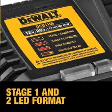 Additional picture of Charger Battery 12v Max/20V Max Flexvolt 6 amp Fast Charger Dewalt