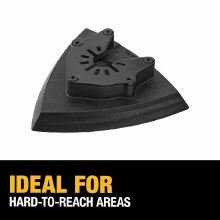 Additional picture of Sanding Pad Oscillating Triangle 3.75" Universal Fit Dewalt