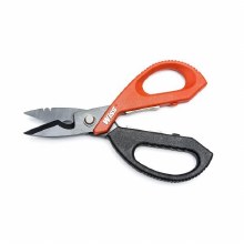 Additional picture of Scissors 6-3/8" Over-all-length Electrician's Data Steel Blade Ergonomic Handle