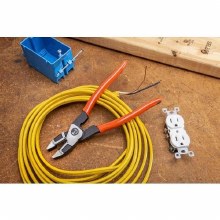 Additional picture of Pliers 9.5" Linesman Z2 Dipped Handle