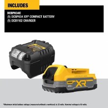 Additional picture of Battery Starter Pack 20V Max Powerstack w/Charger Dewalt