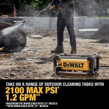 Additional picture of Pressure Washer 2100 PSI 13 amp Electric Jobsite Dewalt