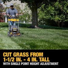 Additional picture of Mower 20V Max Cordless Brushless 21" Walk Behind Self Propelled Kit Dewalt (2) Batteries (1) Charger
