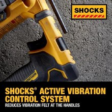 Additional picture of Hammer Rotary SDS Plus 20V Max Atomic 5/8" Brushless Cordless Kit Dewalt (2) Batteries (1) Charger (1) Case