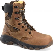 BOOT, 8" LIGHTWEIGHT WATERPROOF LACE UP SIDE-ZIP COMP TOE, CAROLINA BOOT, 8" LIGHTWEIGHT WATERPROOF LACE UP SIDE-ZIP COMP TOE, CAROLINA