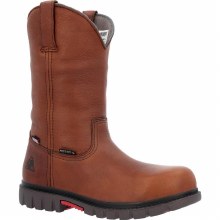 BOOT, 11" WORKSMART PULL-ON COMP TOE USA, ROCKY