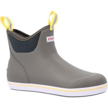 BOOT, 6" ANKLE DECK BOOT WIDE, GRAY/YELLOW, XTRATUF