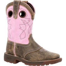 BOOT, KIDS LEGACY 32 PINK PULL-ON SOFT TOE, ROCKY