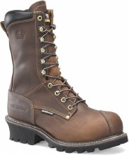 BOOT, 10" WP COMP TOE PUNCTURE RESISTING LOGGER, CAROLINA