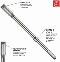 Additional picture of CHISEL 1" x 16" SDS MAX SHARP RTEC FLAT