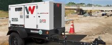 GENERATOR, 25 KVA, WATT, PORTABLE-TOWABLE MG