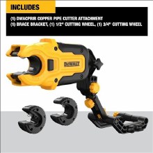 Additional picture of Impact Attachment Copper Pipe Cutter Dewalt