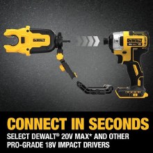 Additional picture of Impact Attachment Copper Pipe Cutter Dewalt