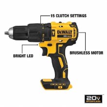 Additional picture of Drill Driver 20V Max Compact Kit Dewalt (2) Batteries (1) Charger (1) Bag