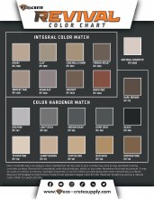 Additional picture of REVIVAL OPAQUE CONCRETE COLOR COATING, SANDY BROWN