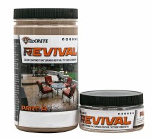 REVIVAL OPAQUE CONCRETE COLOR COATING, BARK BROWN