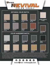 Additional picture of REVIVAL OPAQUE CONCRETE COLOR COATING, BARK BROWN