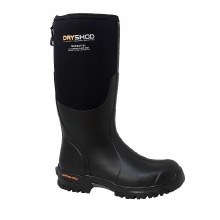BOOT, MUDCAT HI, BLACK/ORANGE, DRYSHOD