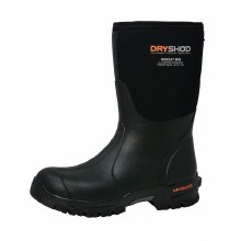 BOOT, MUDCAT MID, BLACK/ORANGE, DRYSHOD