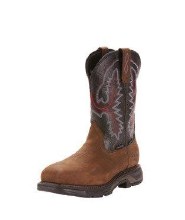 BOOT, 11" WORKHOG XT WIDE SQUARE CARBON TOE WATERPROOF, ARIAT