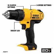 Additional picture of Tool Combo Kit 20V Max Cordless 6-Piece Dewalt (2) Batteries (1) Charger (1) Bag