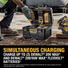 Additional picture of Toughsystem 2.0 20V Max and 20/60V Flexvolt Dual Port Charger and Storage Box Dewalt