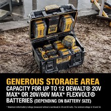 Additional picture of Toughsystem 2.0 20V Max and 20/60V Flexvolt Dual Port Charger and Storage Box Dewalt