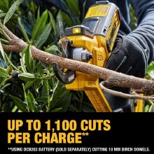 Additional picture of Pruner 20V Max Cordless 1-1/2" Kit Dewalt (1) Battery (1) Charger (1) Tool for Blade Change