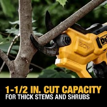 Additional picture of Pruner 20V Max Cordless 1-1/2" Kit Dewalt (1) Battery (1) Charger (1) Tool for Blade Change