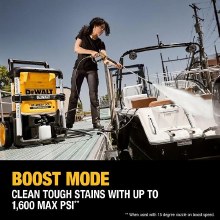 Additional picture of Power Washer 2X20V Max 1600 Max PSI Cordless Brushless Kit Dewalt (2) Batteries (2) Chargers