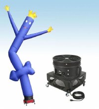Additional picture of TUBE MAN  18' "BLUE ARROW" FOR BLOWER (ADD FOR BLOWER)
