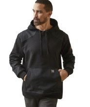 SWEATSHIRT, REBAR WORKMAN DURACANVAS HOODIE, ARIAT