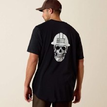 TSHIRT, REBAR COTTON STRONG ROUGHNECK GRAPHIC, ARIAT