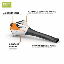 Additional picture of BLOWER, BATTERY, AS SERIES, BGA30.0 SET
