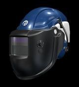 Additional picture of Respirator PF3000, Blue Hard Hat, Pro Deluxe Welding ADF, Spark Arrestor, FR Face Seal PAPR