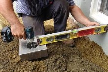 Additional picture of Drain, Quick-E-Adjustable Patio Drain - Stainless- 4" Pipe