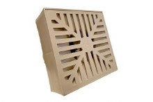 Additional picture of Drain, Quick-E-Adjustable Patio Drain - Plastic- 4" Pipe