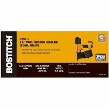 Additional picture of Dewalt N75C-1 Bostitch 1-1/2" to 3" 15 Degree Coil Sheathing Nailer